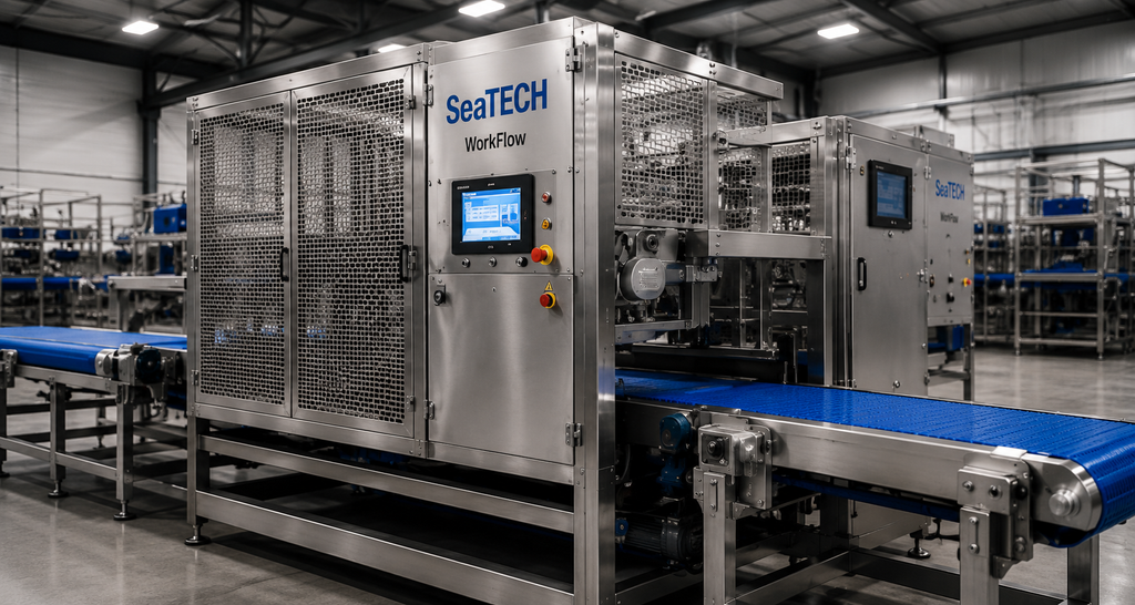 Équipement industriel sur mesure SeaTECH conçu et fabriqué par SMB Crépin